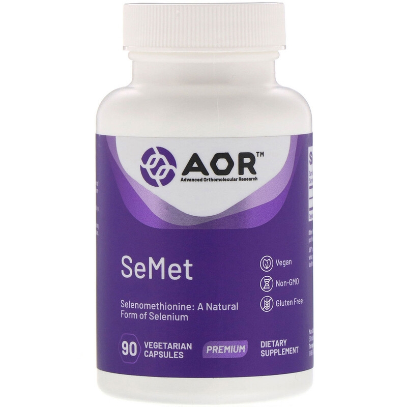 Advanced Orthomolecular Research - SeMet - 90 Vegetarian Capsules