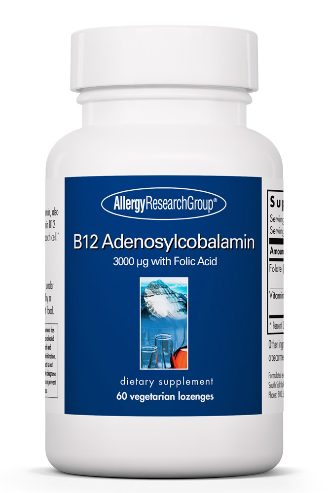 Allergy Research Group - B12 Adenosylcobalamin - 60 Vegetarian
