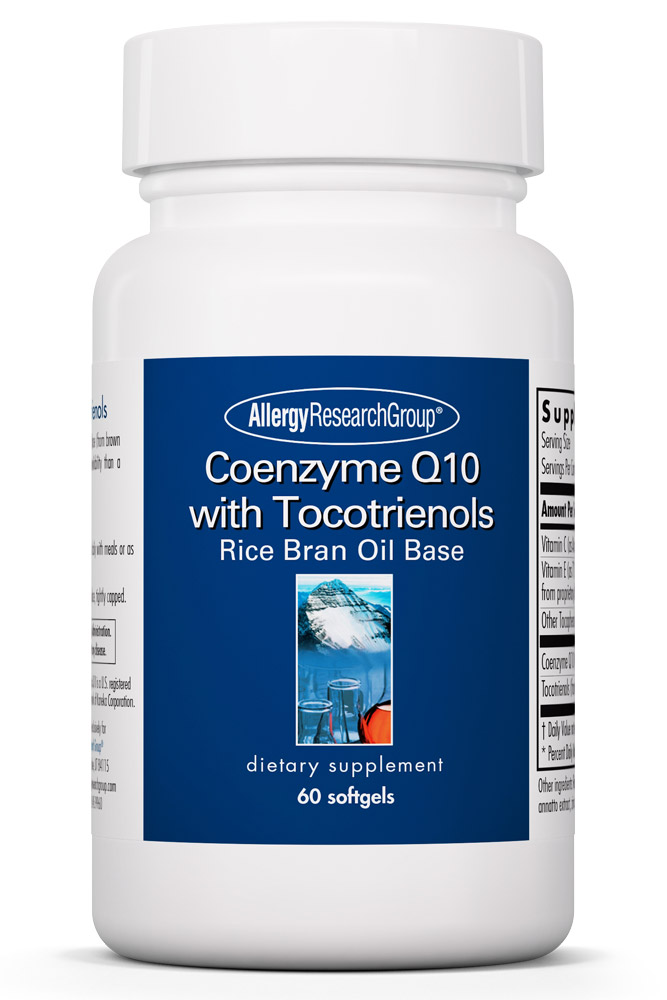 Allergy Research Group - Coenzyme Q10 100 mg with Tocotrienols - 60