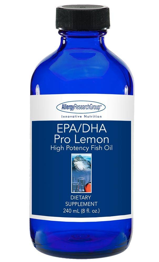 Allergy Research Group - EPA/DHA Pro Lemon - High Potency Fish Oil - 8