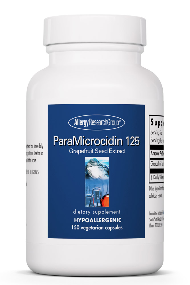 Allergy Research Group - ParaMicrocidin 125 Grapefruit Seed Extract -