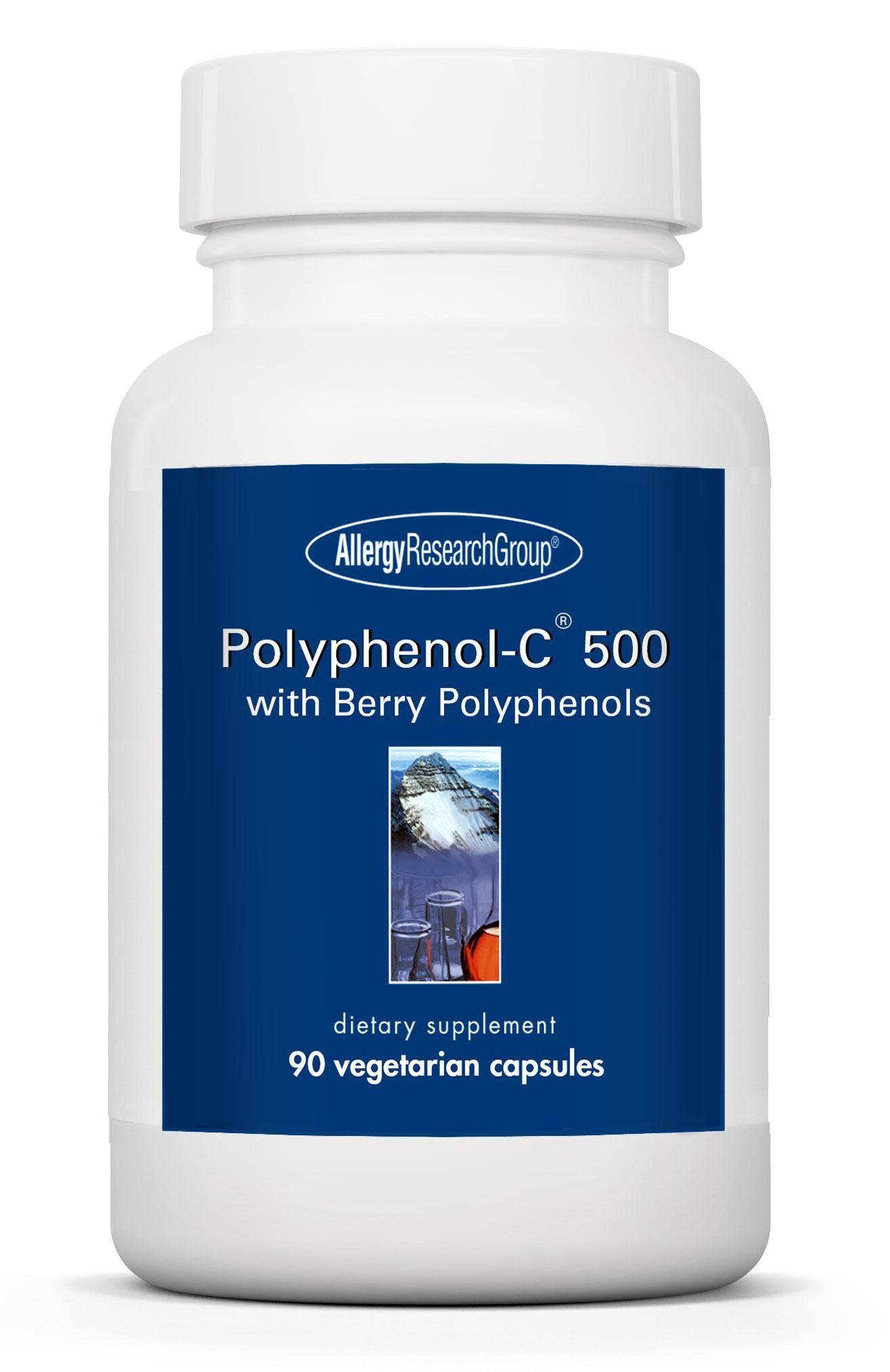 Allergy Research Group - Polyphenol-C 500 - 90 Vegetarian Capsules