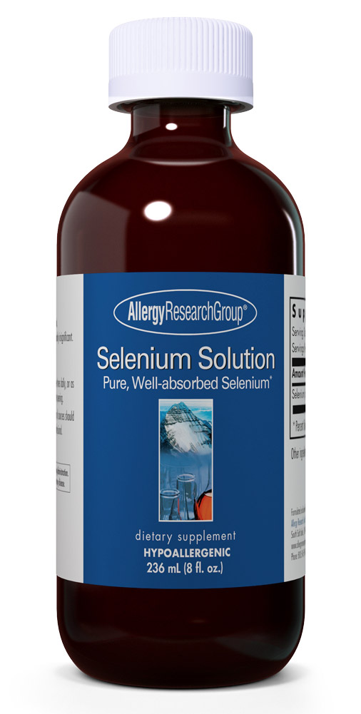 Allergy Research Group - Selenium Solution Liquid - 8 fl. oz (236 ml)