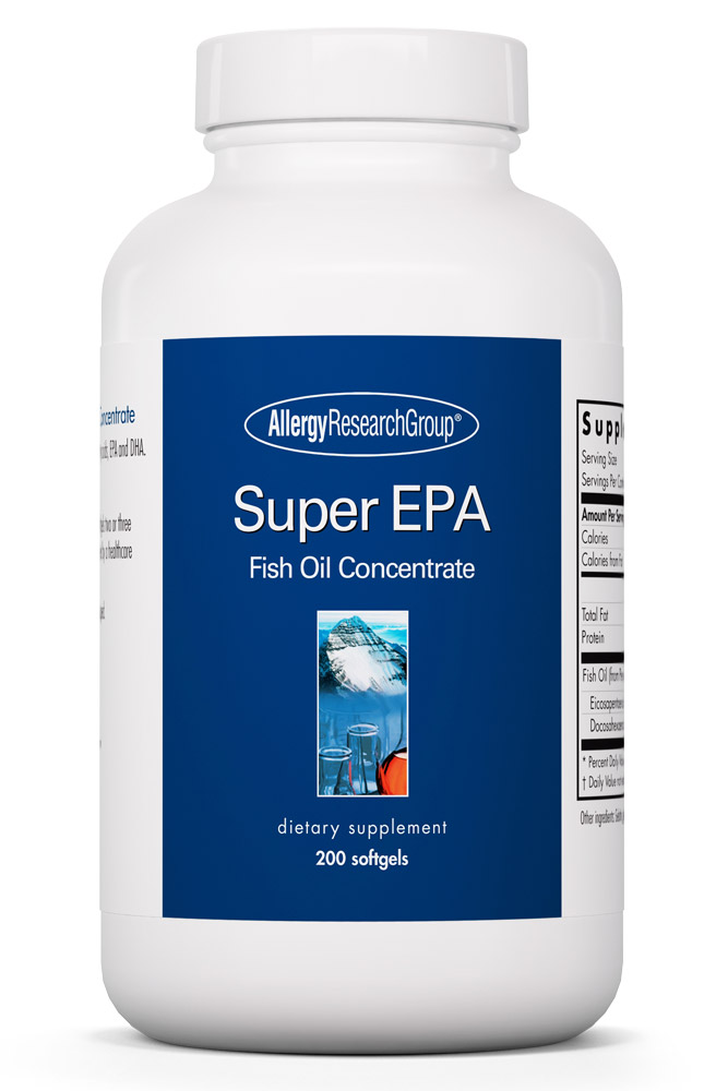 Allergy Research Group - Super EPA Fish Oil Concentrate - 200 Softgels