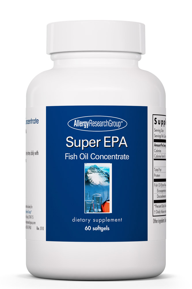 Allergy Research Group - Super EPA Fish Oil Concentrate - 60 Softgels