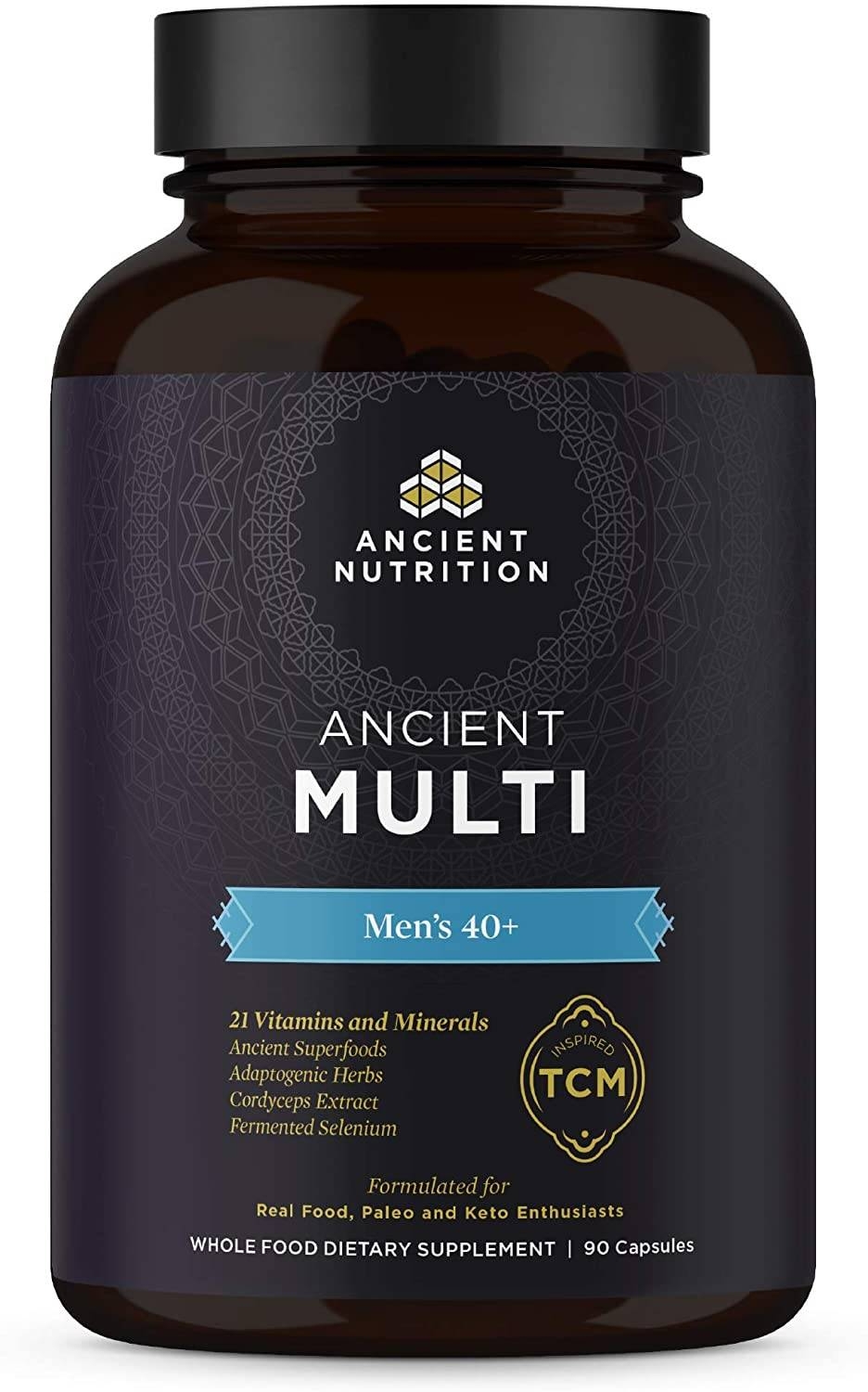 Ancient Nutrition - Ancient Multi Men's 40+ - 90 Capsules