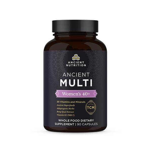 Ancient Nutrition - Ancient Multi Women's 40+ - 90 Capsules