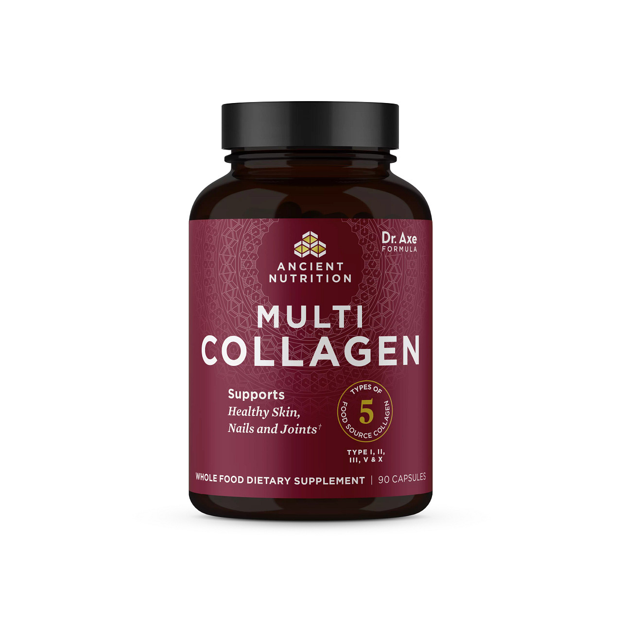 Ancient Nutrition - Multi Collagen Protein - 90 Capsules