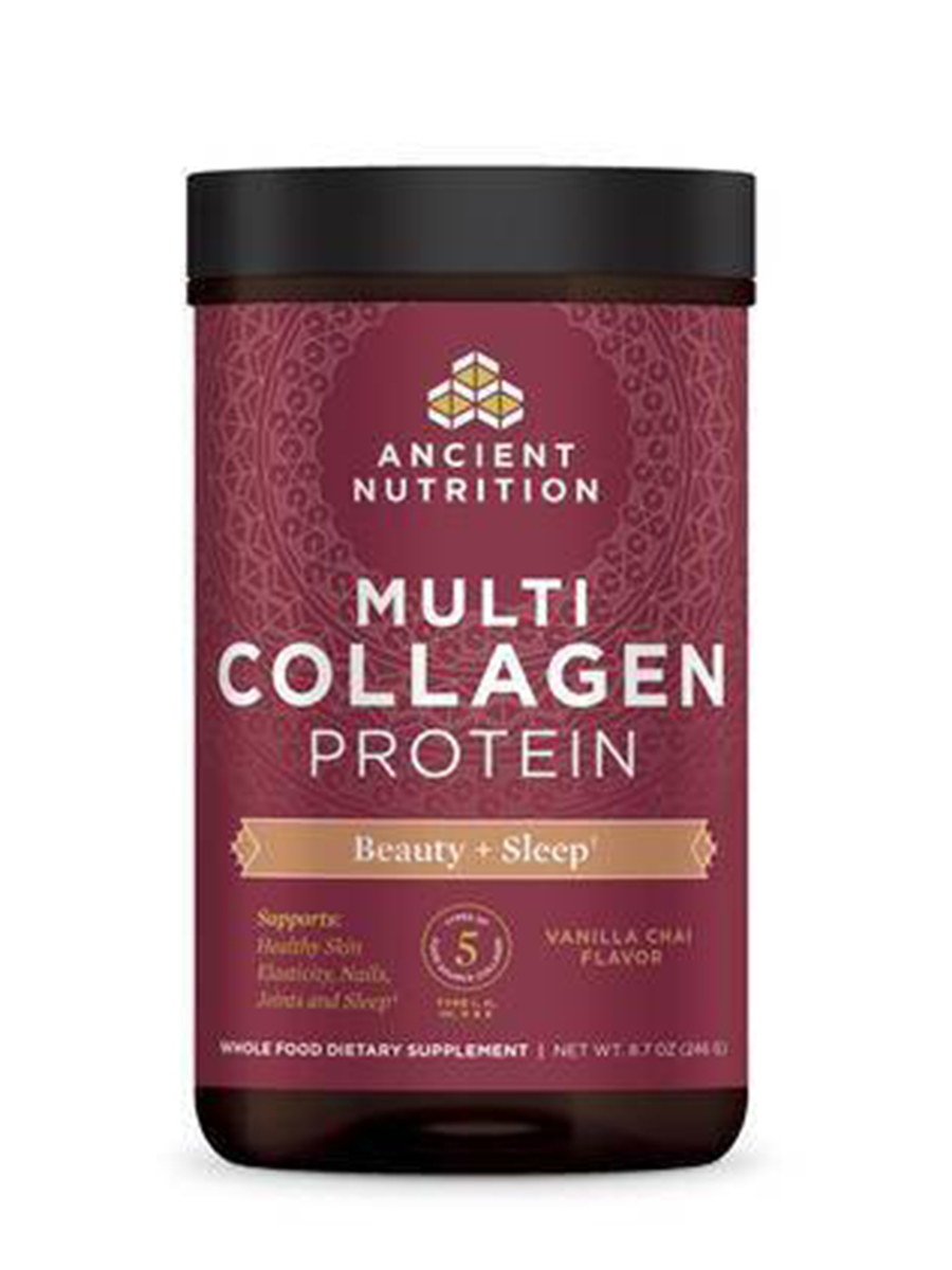 Ancient Nutrition - Multi Collagen Protein - Beauty + Sleep Powder,