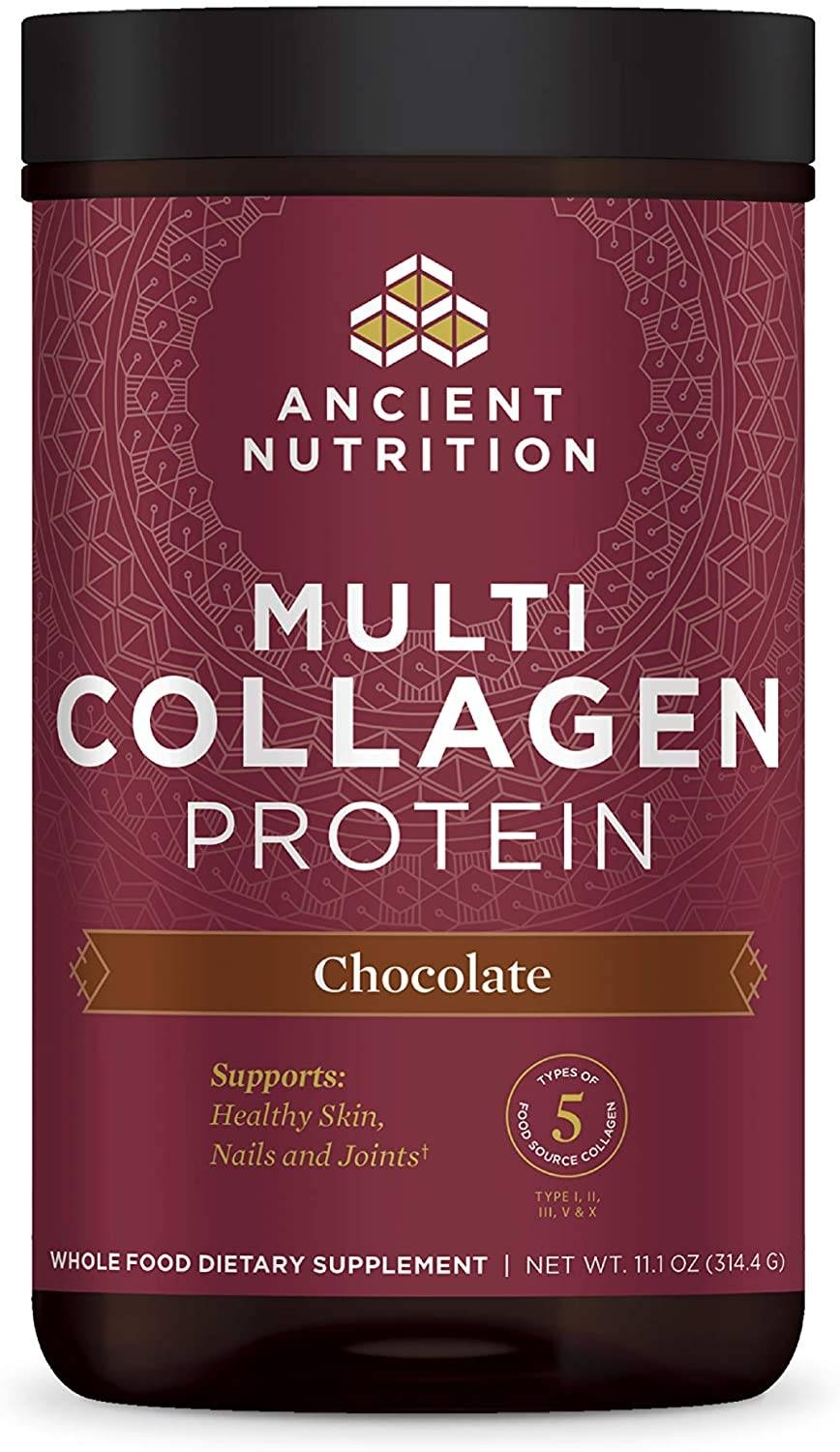 Ancient Nutrition - Multi Collagen Protein Powder, Chocolate Flavor -