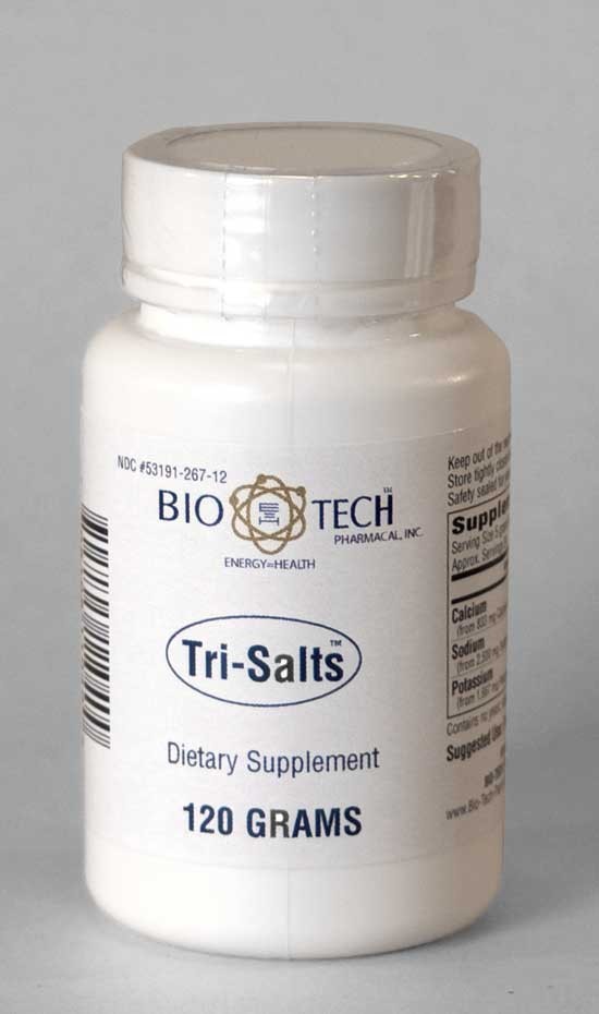 Bio-Tech Pharmacal - Tri-Salts Powder - 4.23 oz (120 Grams)