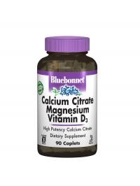 Bluebonnet Nutrition - Calcium Citrate Magnesium Plus Vitamin D3 - 90