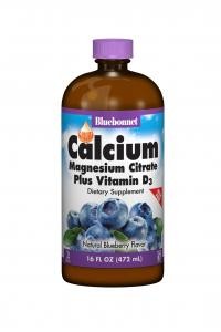Bluebonnet Nutrition - Liquid Calcium Magnesium Citrate Plus Vitamin