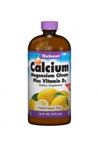 Bluebonnet Nutrition - Liquid Calcium Magnesium Citrate Plus Vitamin