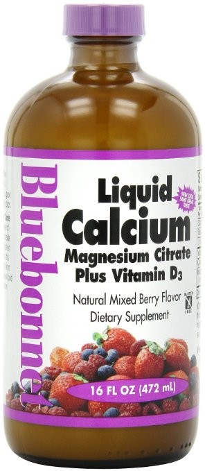 Bluebonnet Nutrition - Liquid Calcium Magnesium Citrate Plus Vitamin