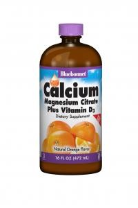 Bluebonnet Nutrition - Liquid Calcium Magnesium Citrate Plus Vitamin