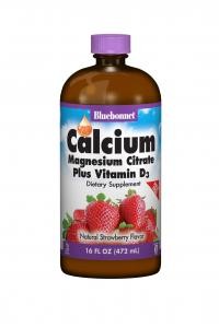 Bluebonnet Nutrition - Liquid Calcium Magnesium Citrate Plus Vitamin