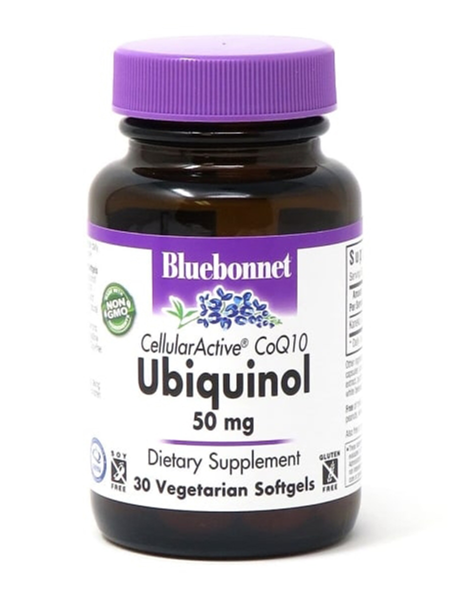 Bluebonnet Nutrition - Cellular Active CoQ10 Ubiquinol 50 mg - 30