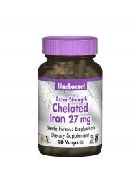 Bluebonnet Nutrition - Chelated Iron Extra-Strength 27 mg - 90