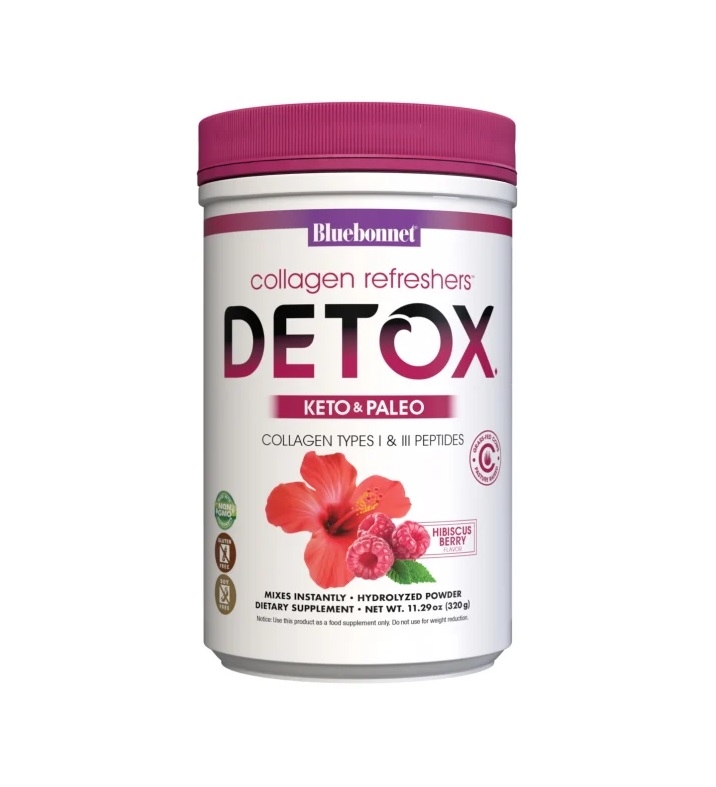 Bluebonnet Nutrition - Collagen Refreshers DETOX Hydrolyzed Powder,