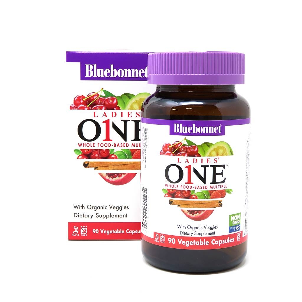 Bluebonnet Nutrition - Ladies' One Whole Food-Based Multiple - 90