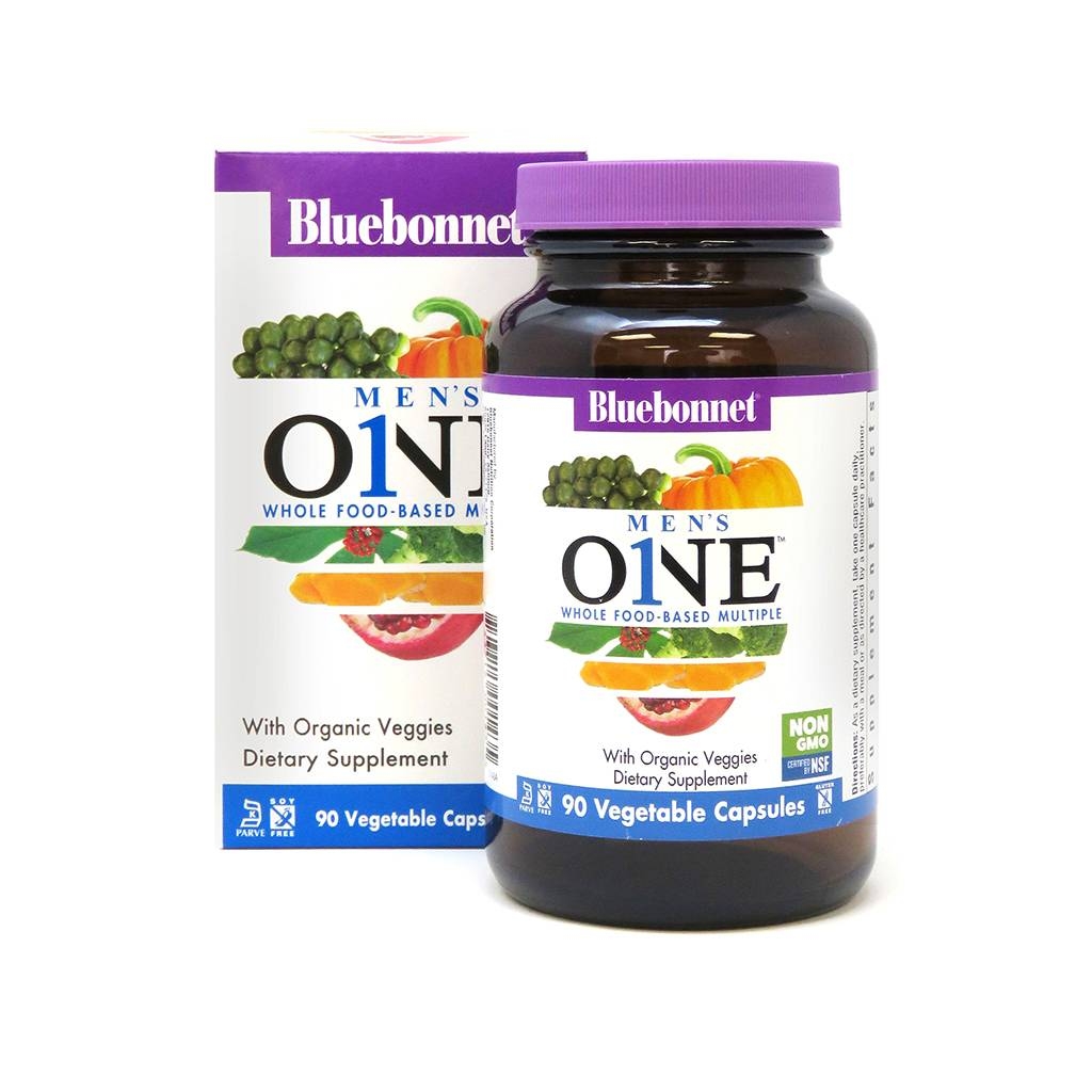 Bluebonnet Nutrition - Men's One Whole Food-Based Multiple - 90