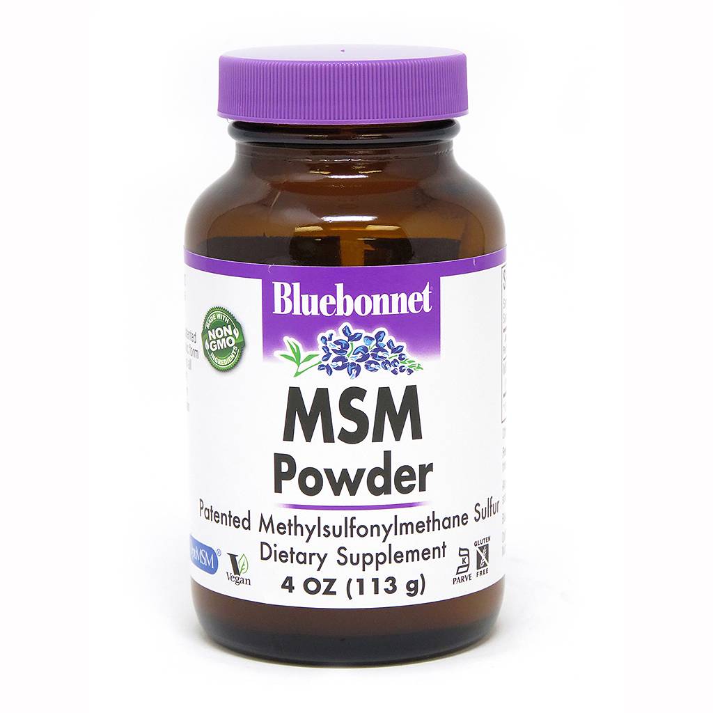 Bluebonnet Nutrition - MSM Powder - 4 oz (113 Grams)