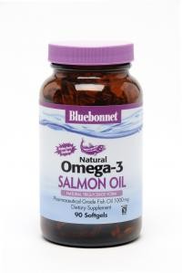 Bluebonnet Nutrition - Natural Omega-3 Salmon Oil 1000 mg - 90