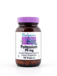 Bluebonnet Nutrition - Potassium 99 mg - 90 Vegetable Capsules