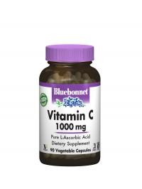 Bluebonnet Nutrition - Vitamin C 1000 mg - 90 Vegetable Capsules