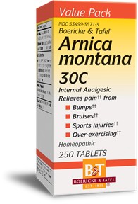Boericke and Tafel - Arnica Montana 30C - 250 Tablets