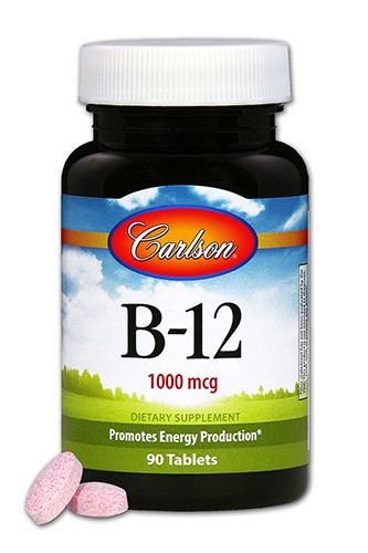 Carlson Labs - B-12 1000 mcg - 90 Tablets
