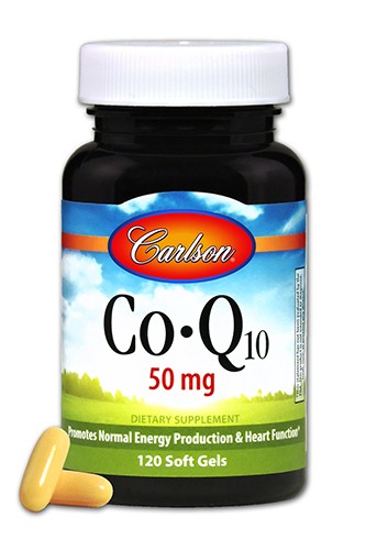Carlson Labs - CoQ10 50 mg - 120 Soft Gels