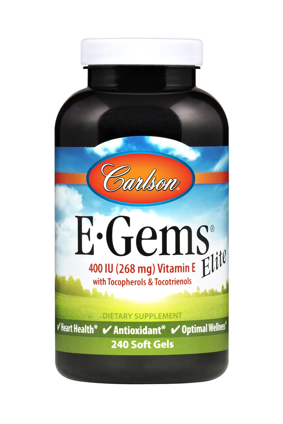 Carlson Labs - E-Gems Elite 400 IU (268 mg) - 240 Soft Gels