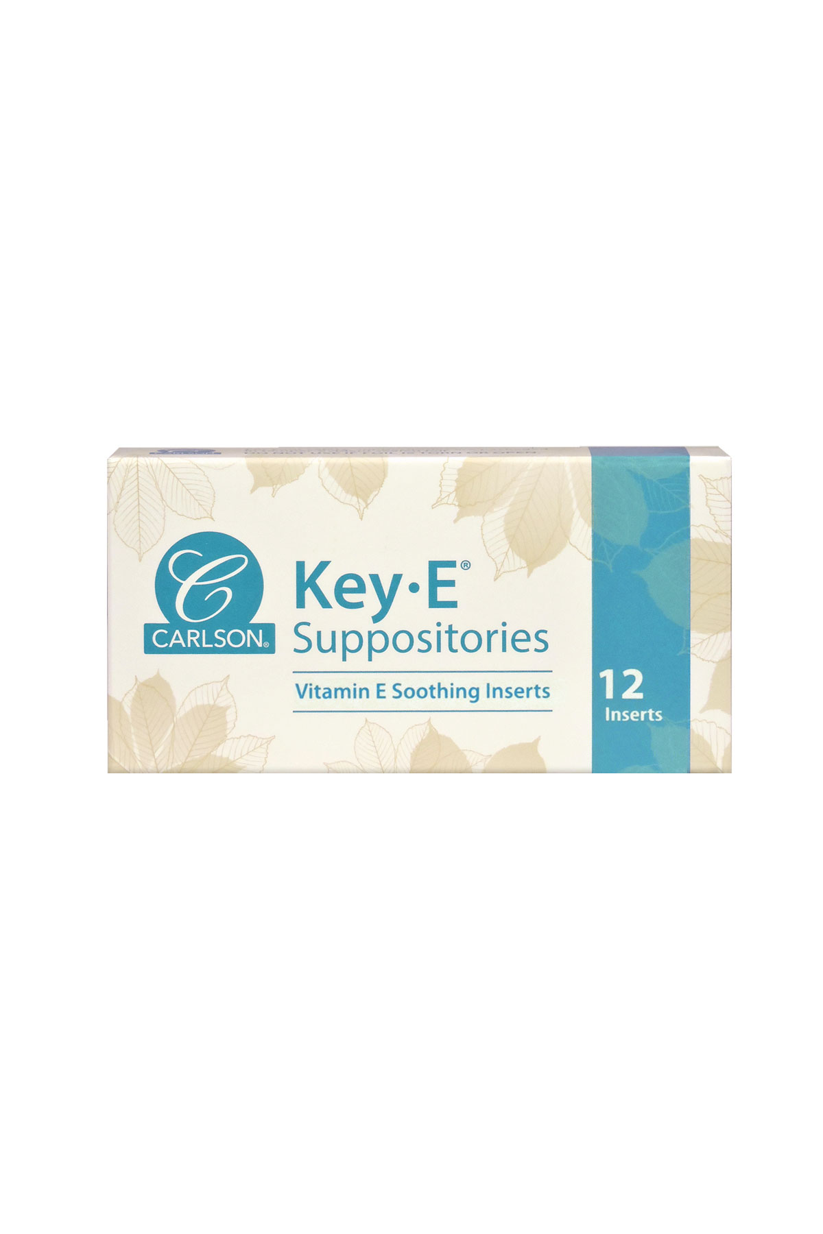 Carlson Labs - Key-E Suppositories - 12 Suppositories