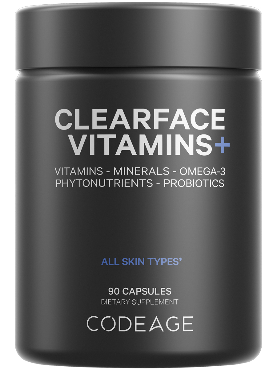 Codeage - Clearface Vitamins Black Edition - 90 Capsules