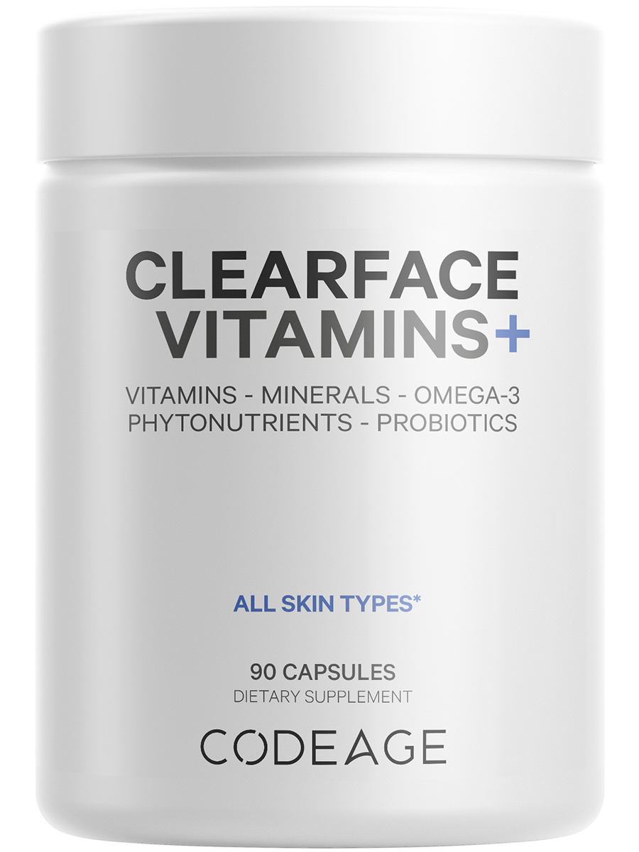 Codeage - Clearface Vitamins White Edition - 90 Capsules
