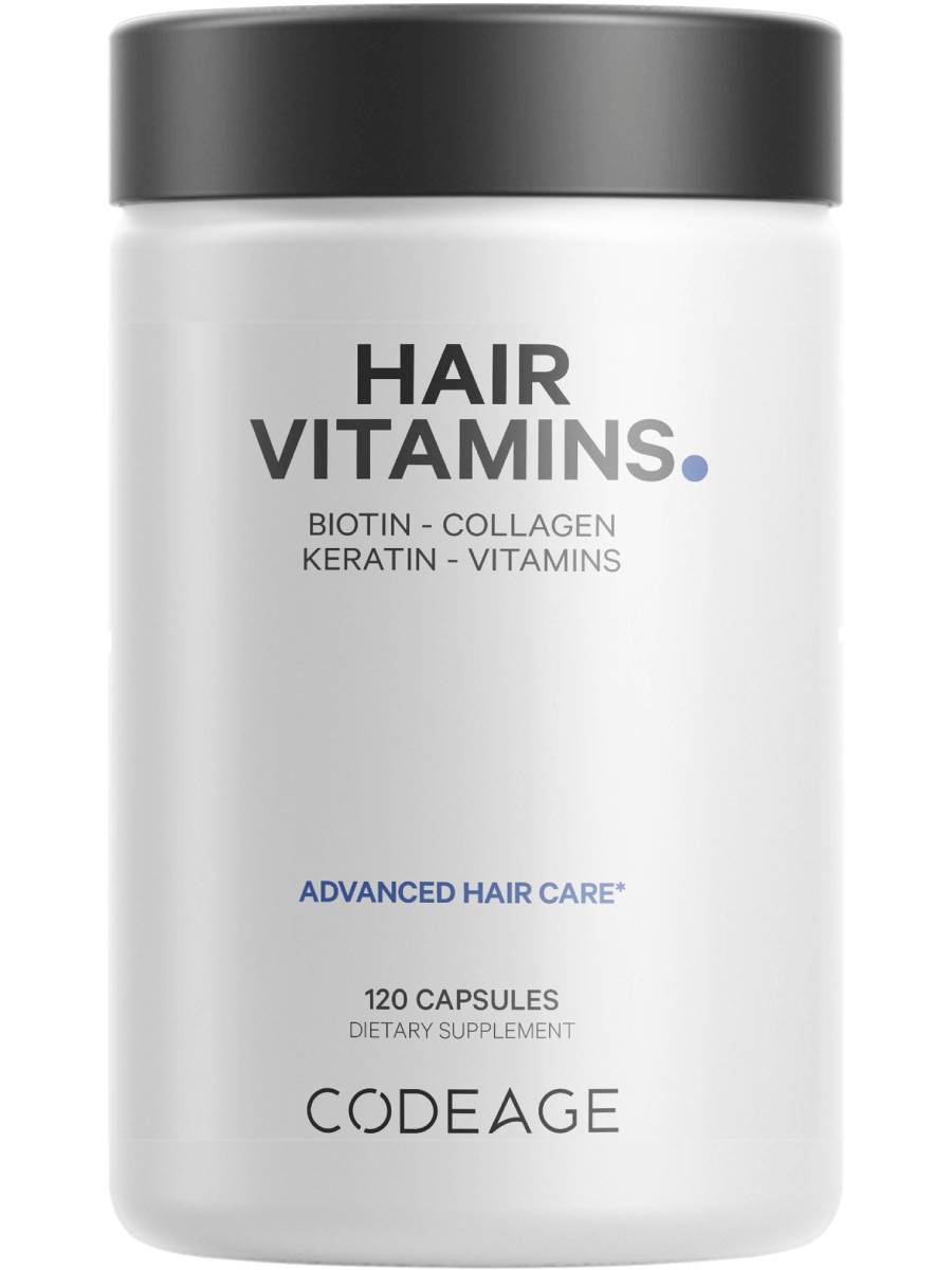 Codeage - Hair Vitamins - 120 Capsules