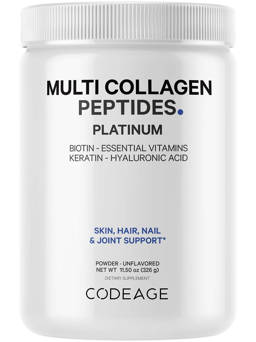 Codeage - Multi Collagen Peptides Powder, Unflavored (Platinum