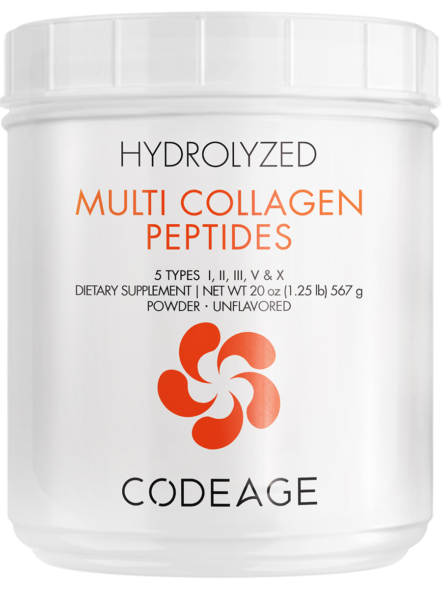 Codeage - Multi Collagen Peptides Powder, Unflavored - 20 oz (567