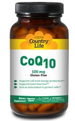Country Life - CoQ10 100 mg - 60 Vegan Capsules