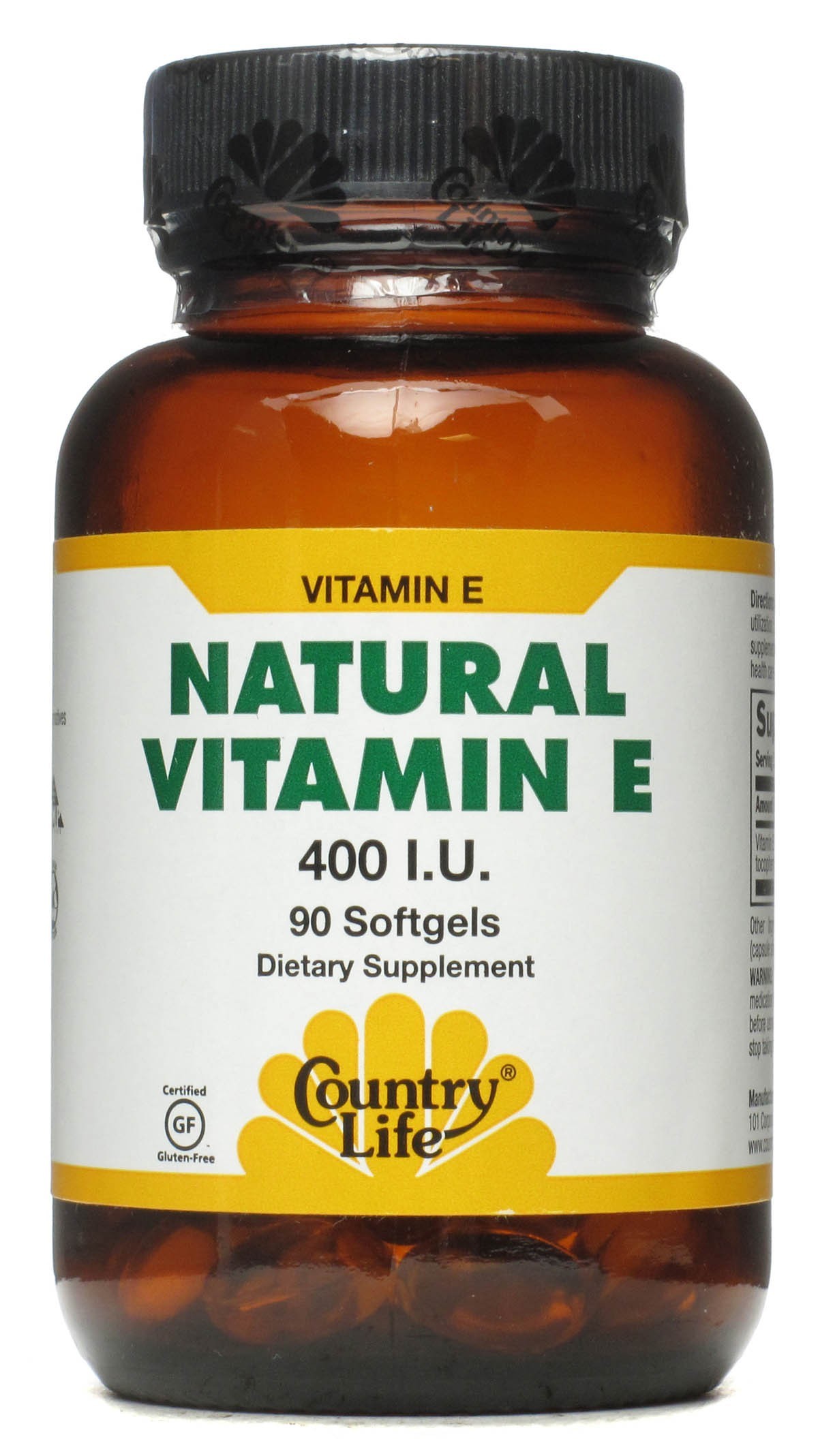 Country Life - Natural Vitamin E 400 IU - 90 Softgels