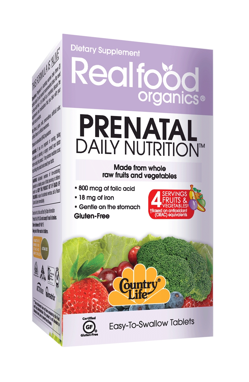 Country Life - Realfood Organics Prenatal Daily Nutrition - 90