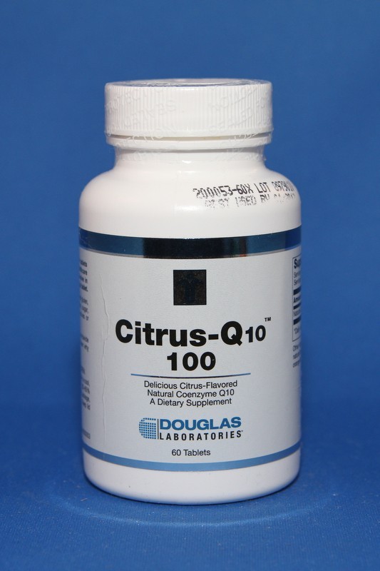 Douglas Laboratories - Citrus-Q10 100 Citrus Flavor - 60 Tablets