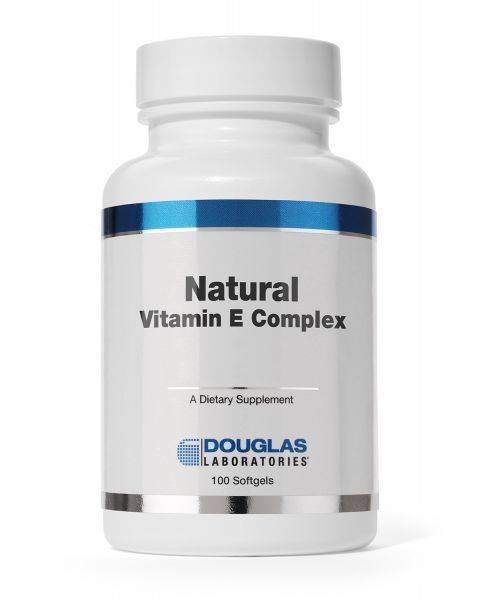 Douglas Laboratories - Natural Vitamin E Complex - 100 Softgels