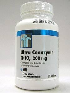 Douglas Laboratories - Ultra Coenzyme Q-10, 200 mg (Chewable) - 60