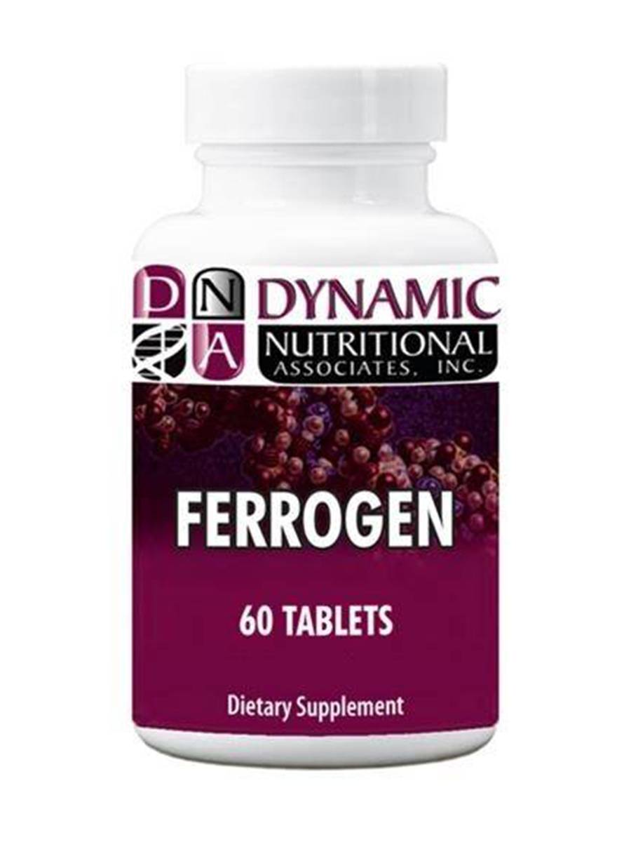 Dynamic Nutritional Associates Inc - Ferrogen (Iron) - 60 Tablets