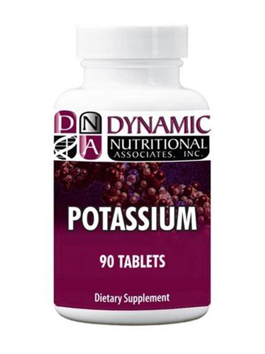 Dynamic Nutritional Associates Inc - Potassium - 90 Tablets