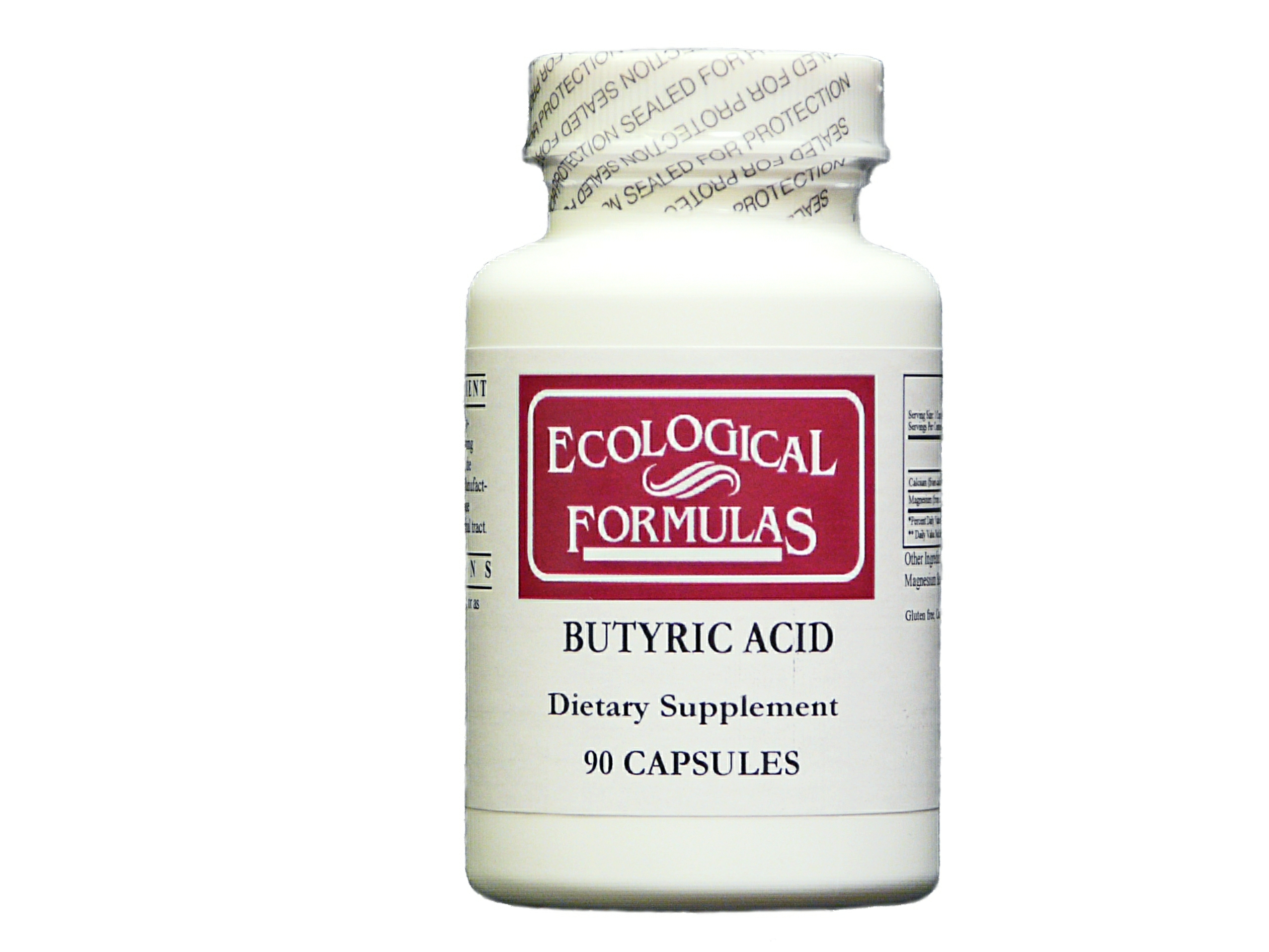 Ecological Formulas - Butyric Acid - 90 Capsules