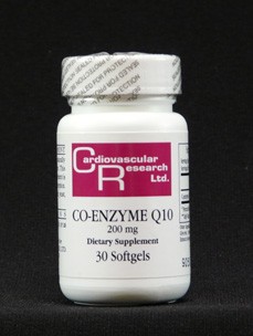Ecological Formulas - Co-Enzyme Q10 200 mg - 30 Softgels